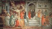 Fra Filippo Lippi The Mission of St Stephen painting